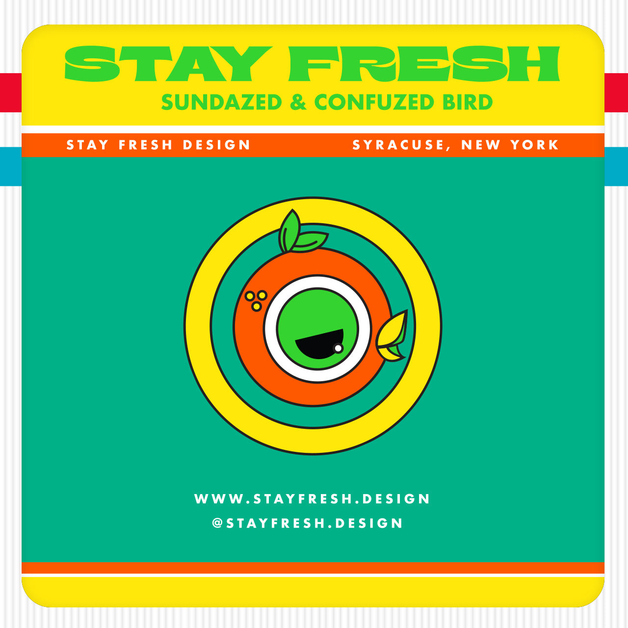 Sundazed & Confused Bird Pin