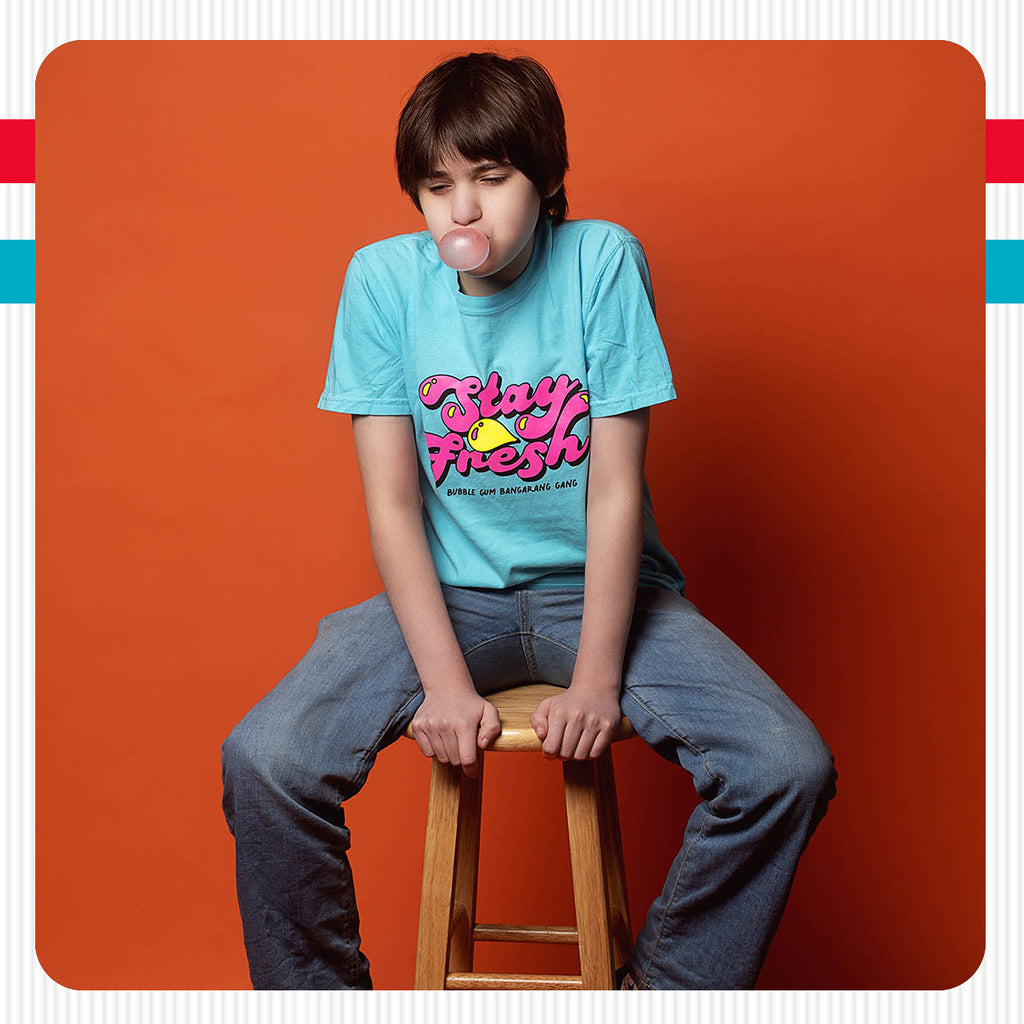 Stay Fresh Bubble Gum Blue T-Shirt