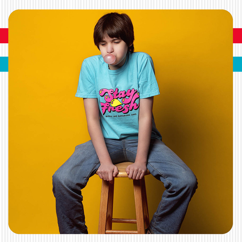 Stay Fresh Bubble Gum Blue T-Shirt