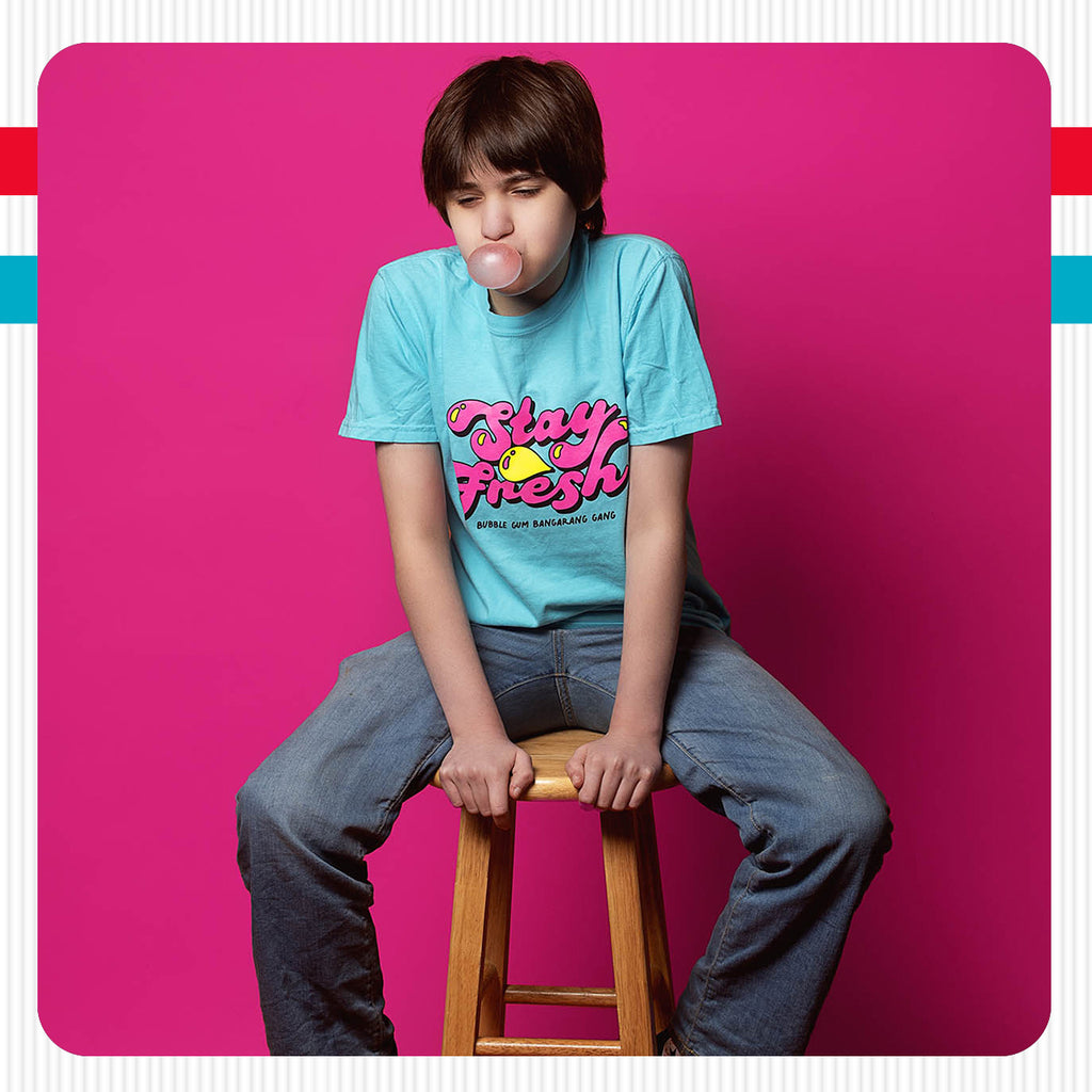 Stay Fresh Bubble Gum Blue T-Shirt
