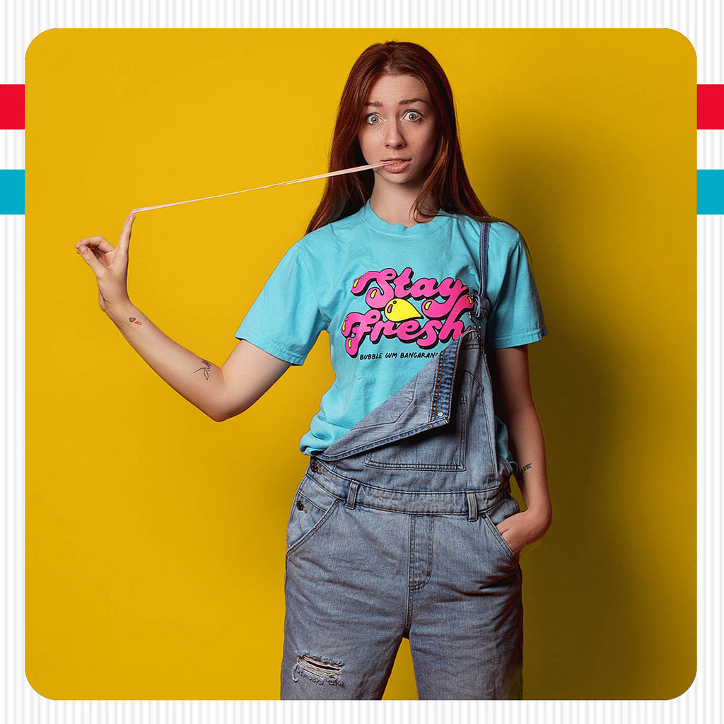 Stay Fresh Bubble Gum Blue T-Shirt