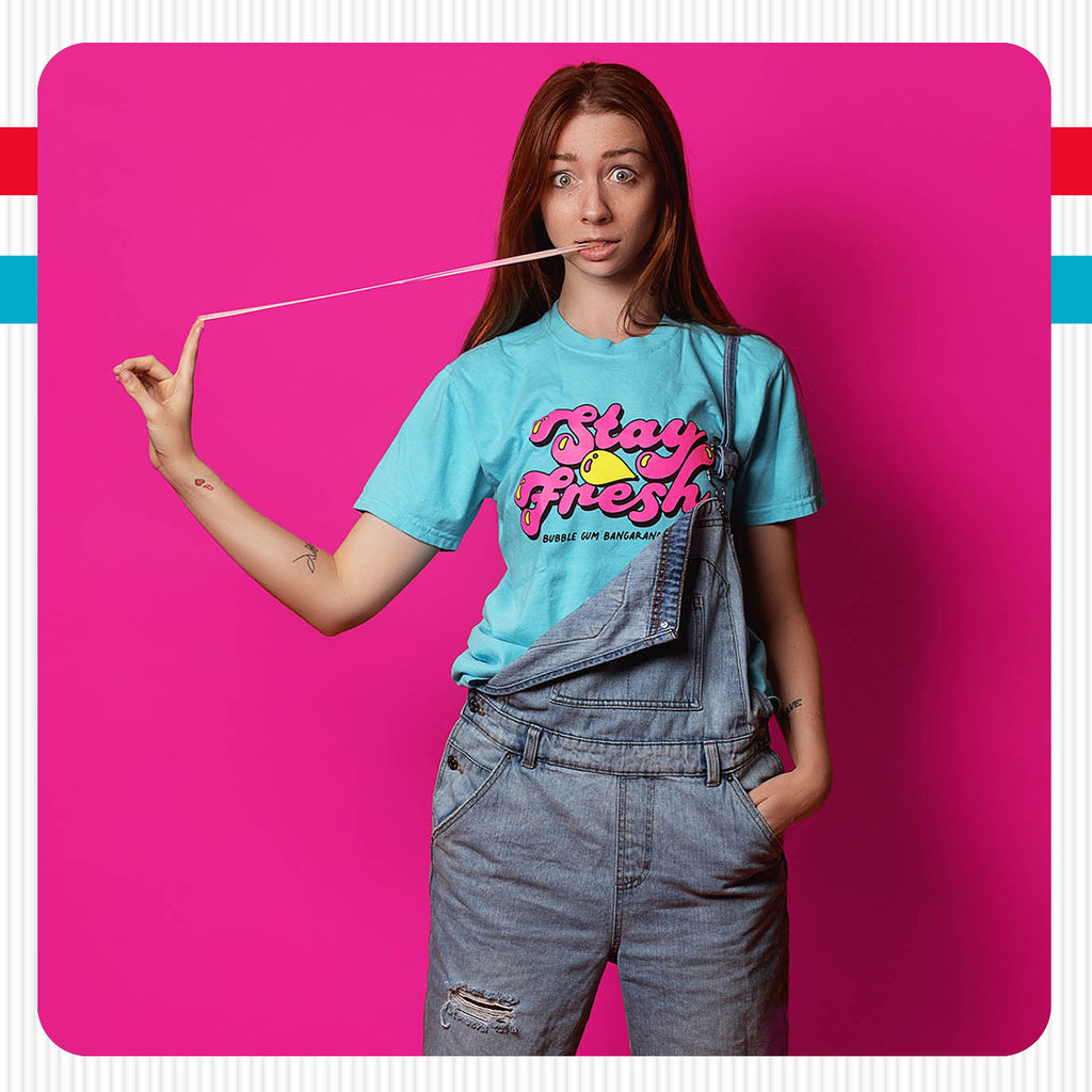 Stay Fresh Bubble Gum Blue T-Shirt
