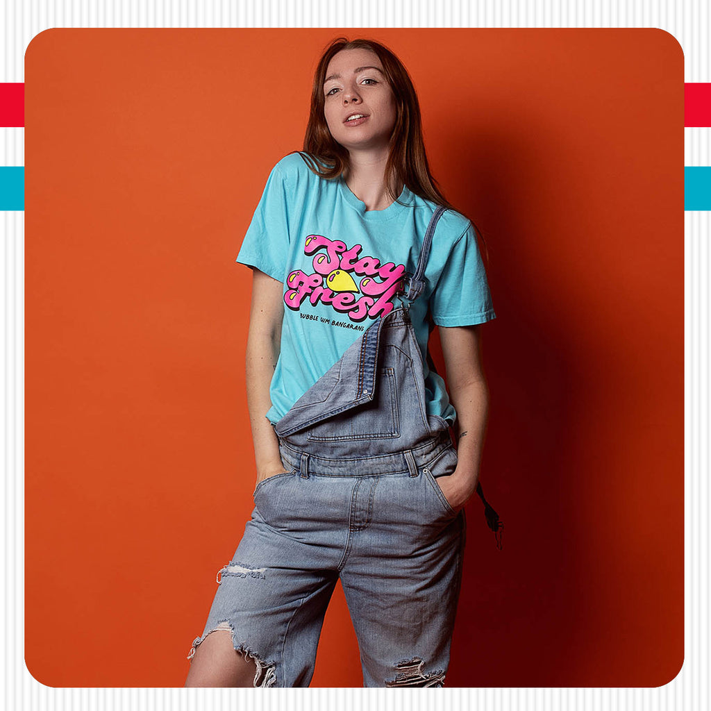 Stay Fresh Bubble Gum Blue T-Shirt