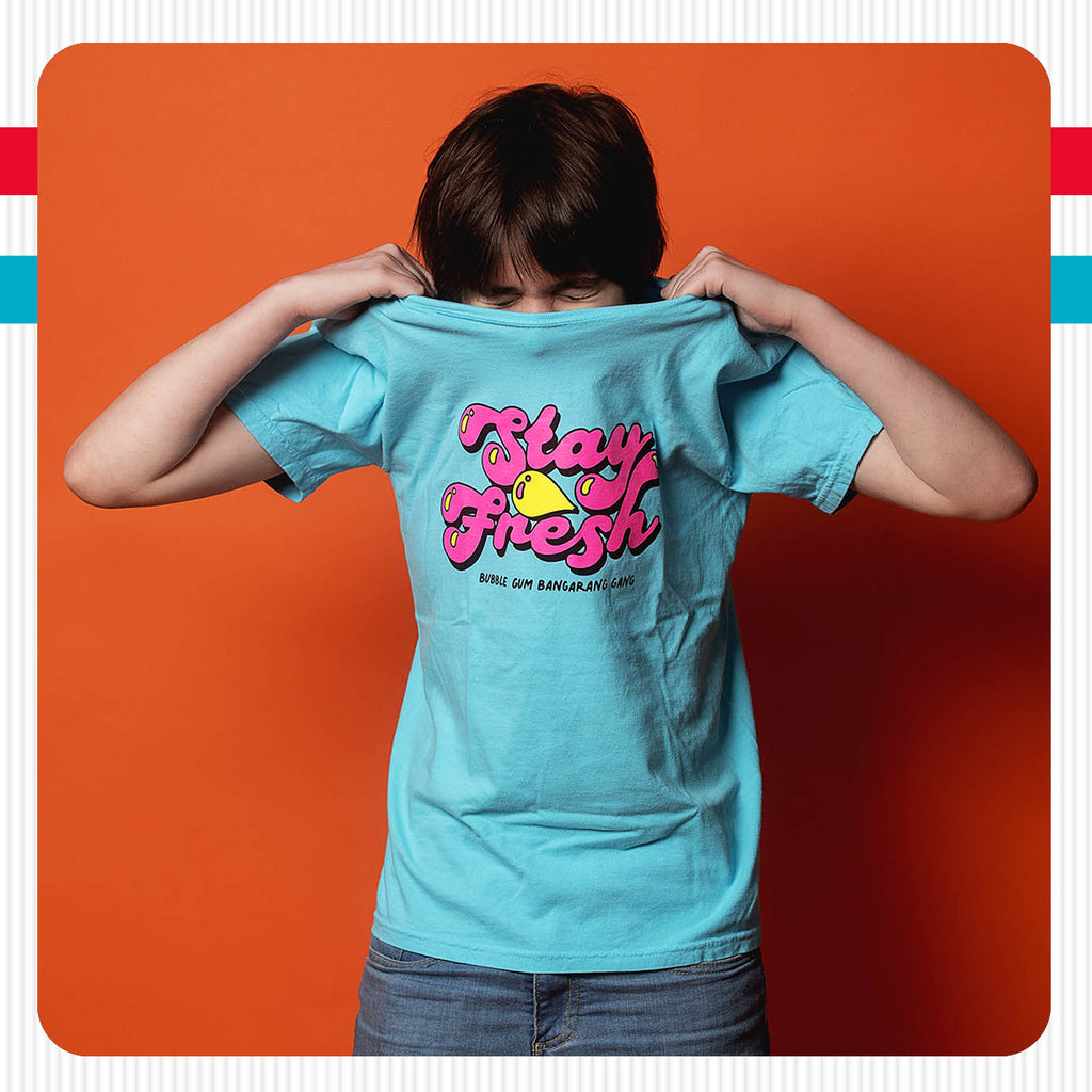 Stay Fresh Bubble Gum Blue T-Shirt
