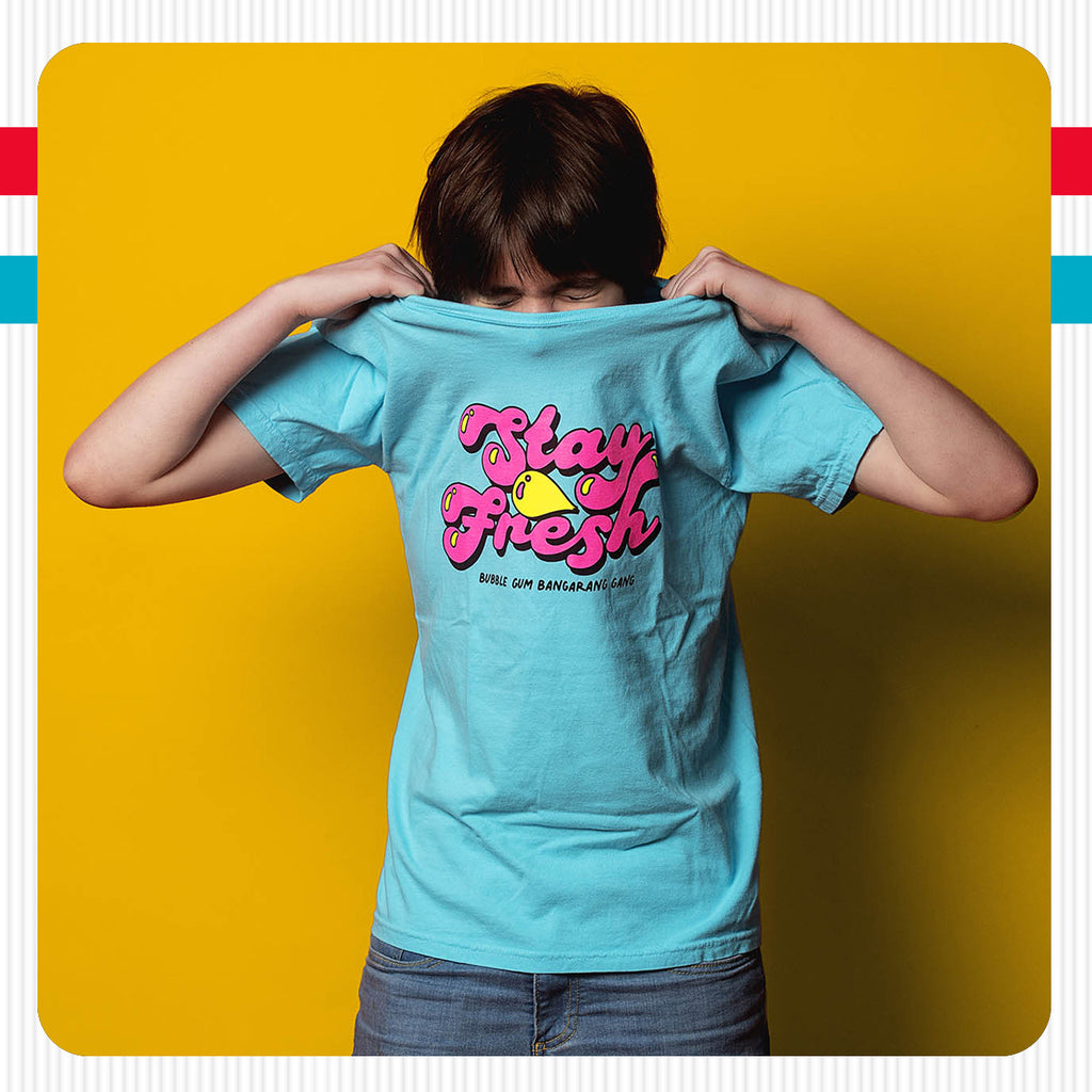 Stay Fresh Bubble Gum Blue T-Shirt