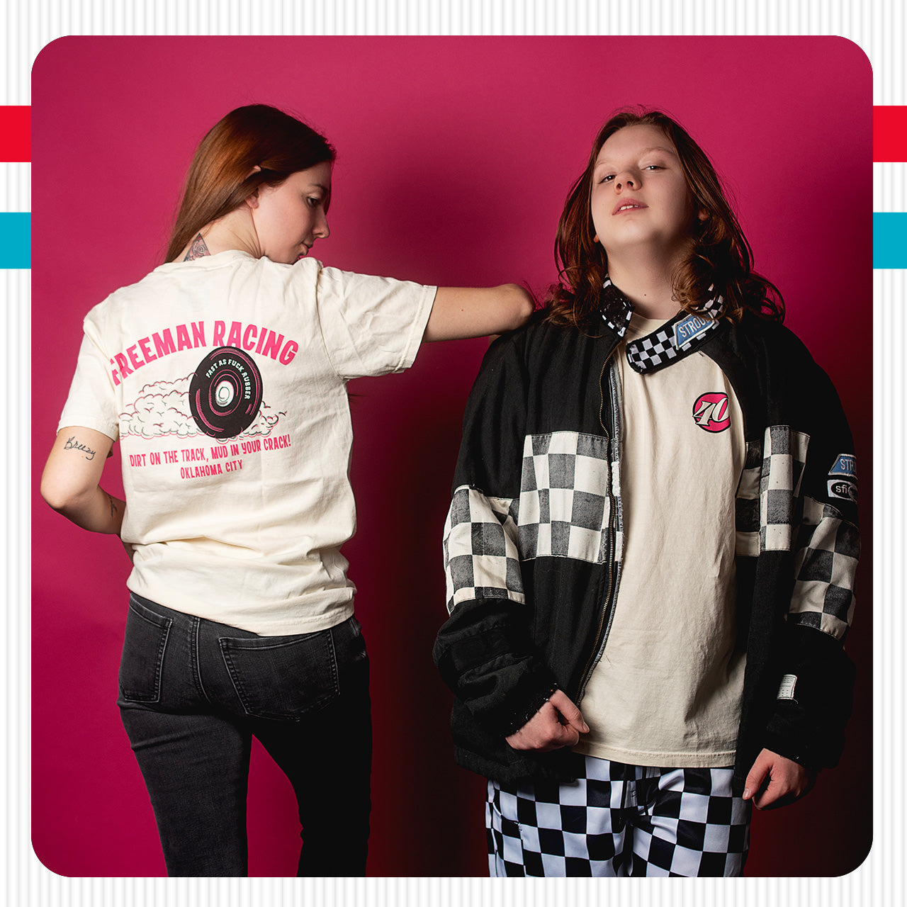 Stay Fresh Freeman Racing T-Shirt