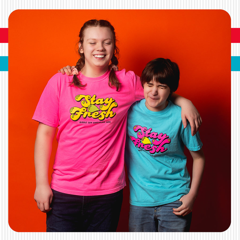 Stay Fresh Bubble Gum Blue T-Shirt