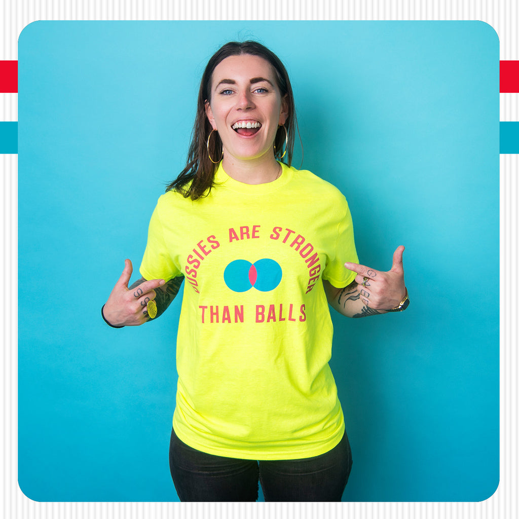 Pussies Are Stronger Than Balls T-Shirt