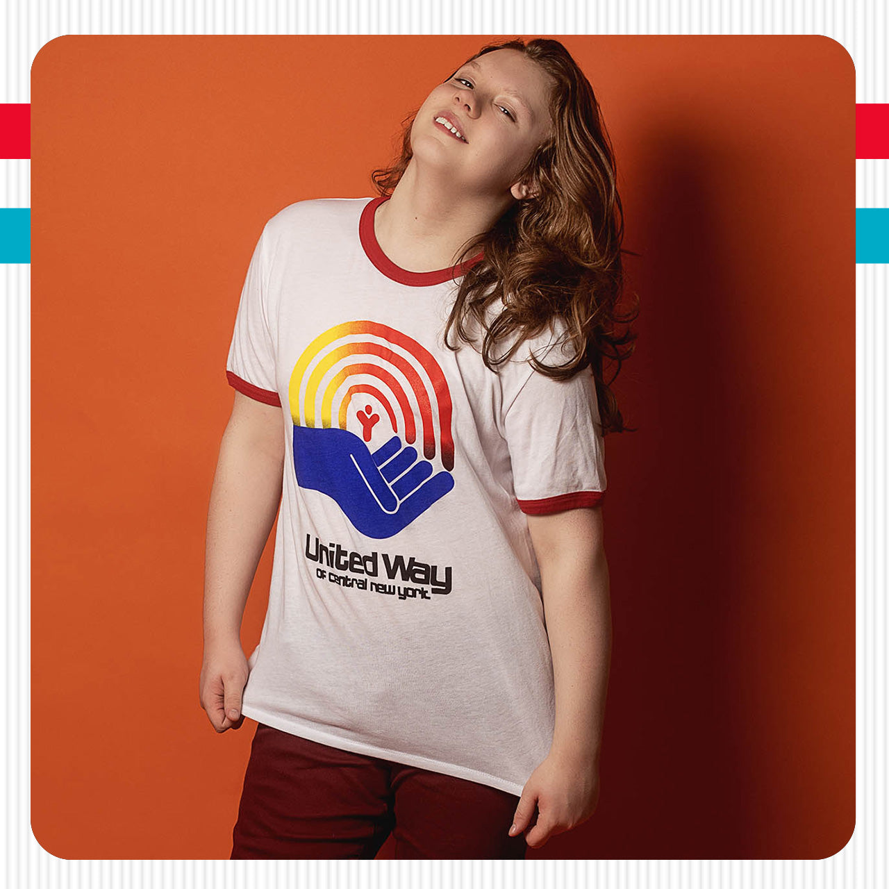The United Way: Retro Ringer T-Shirt