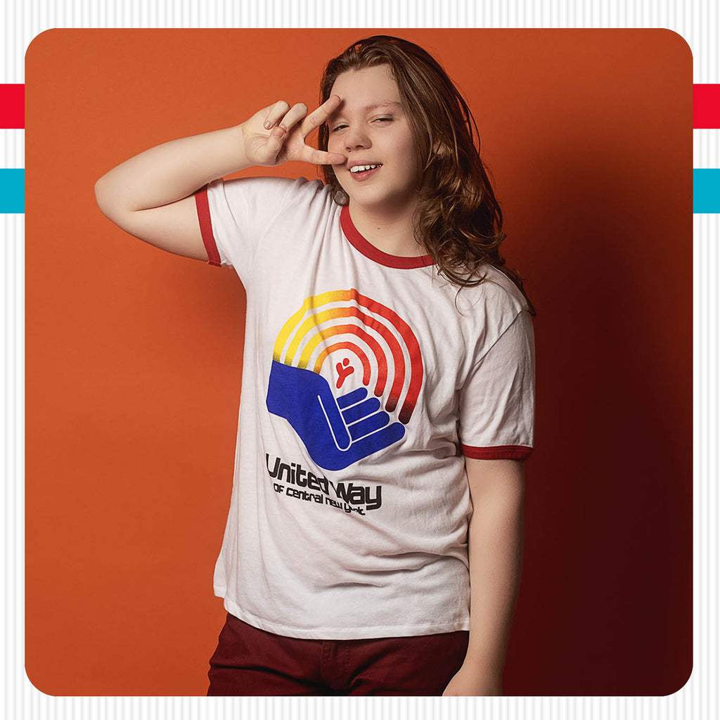The United Way: Retro Ringer T-Shirt