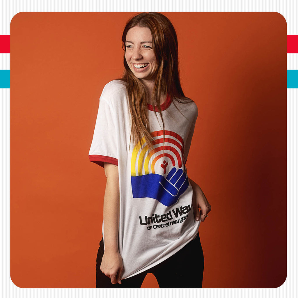 The United Way: Retro Ringer T-Shirt