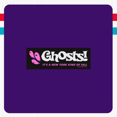 Ghosts! It's a New York Kind of Fall Bumper Sticker