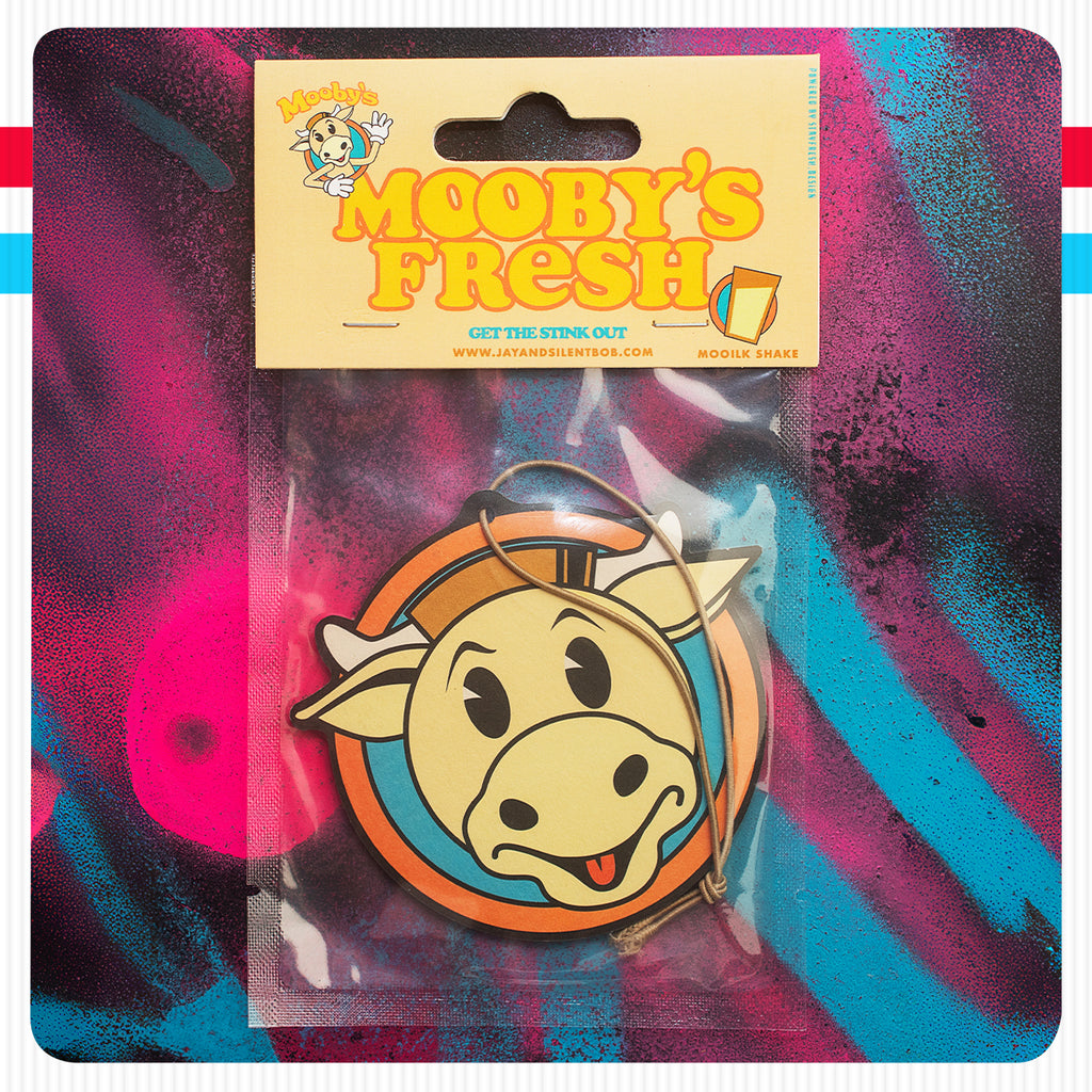 Mooby's Air Freshener: Vanilla Mooilk Shake