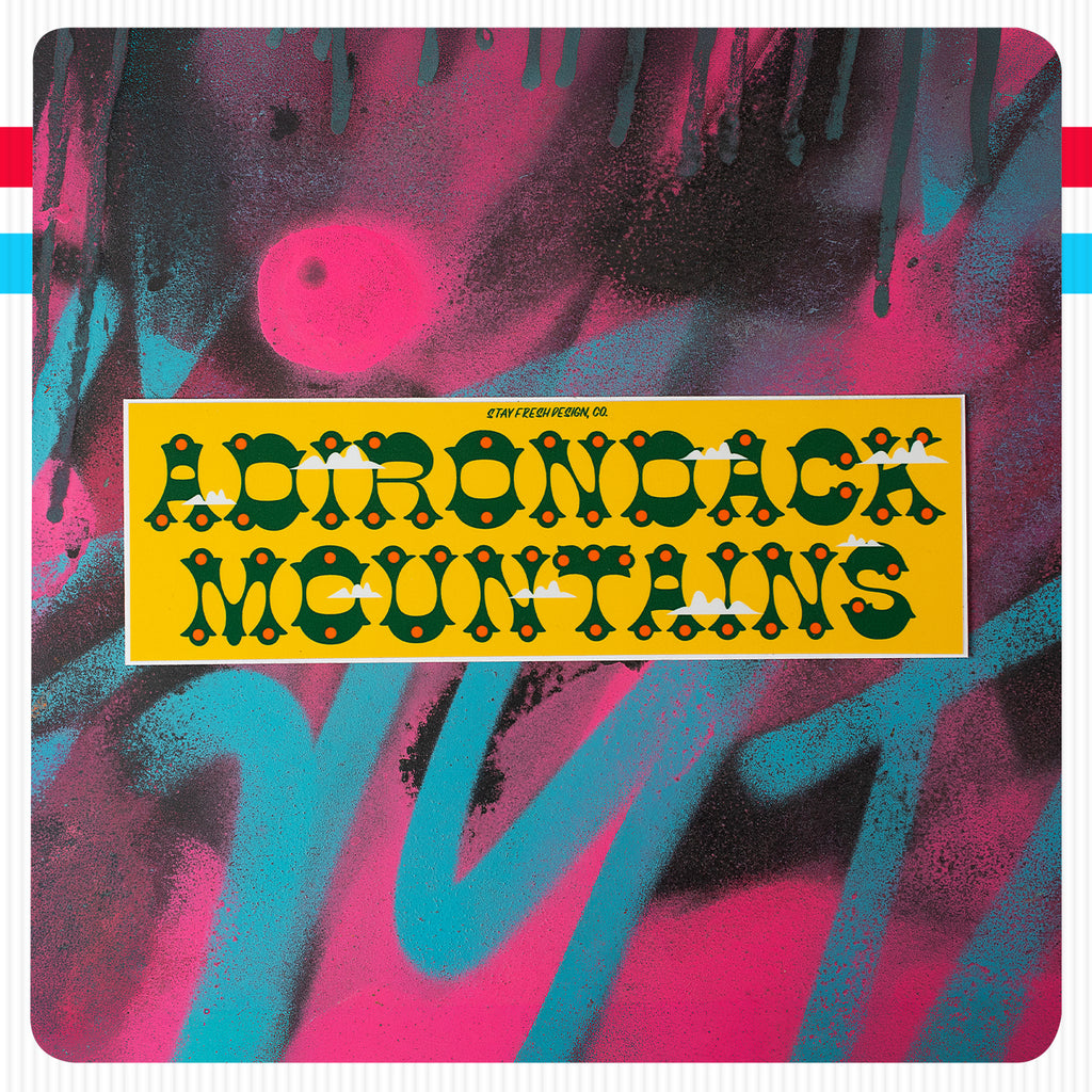 Adirondack Mountains Bumper Sticker