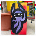 Vacant Artwork - Purp - 10" x 20"