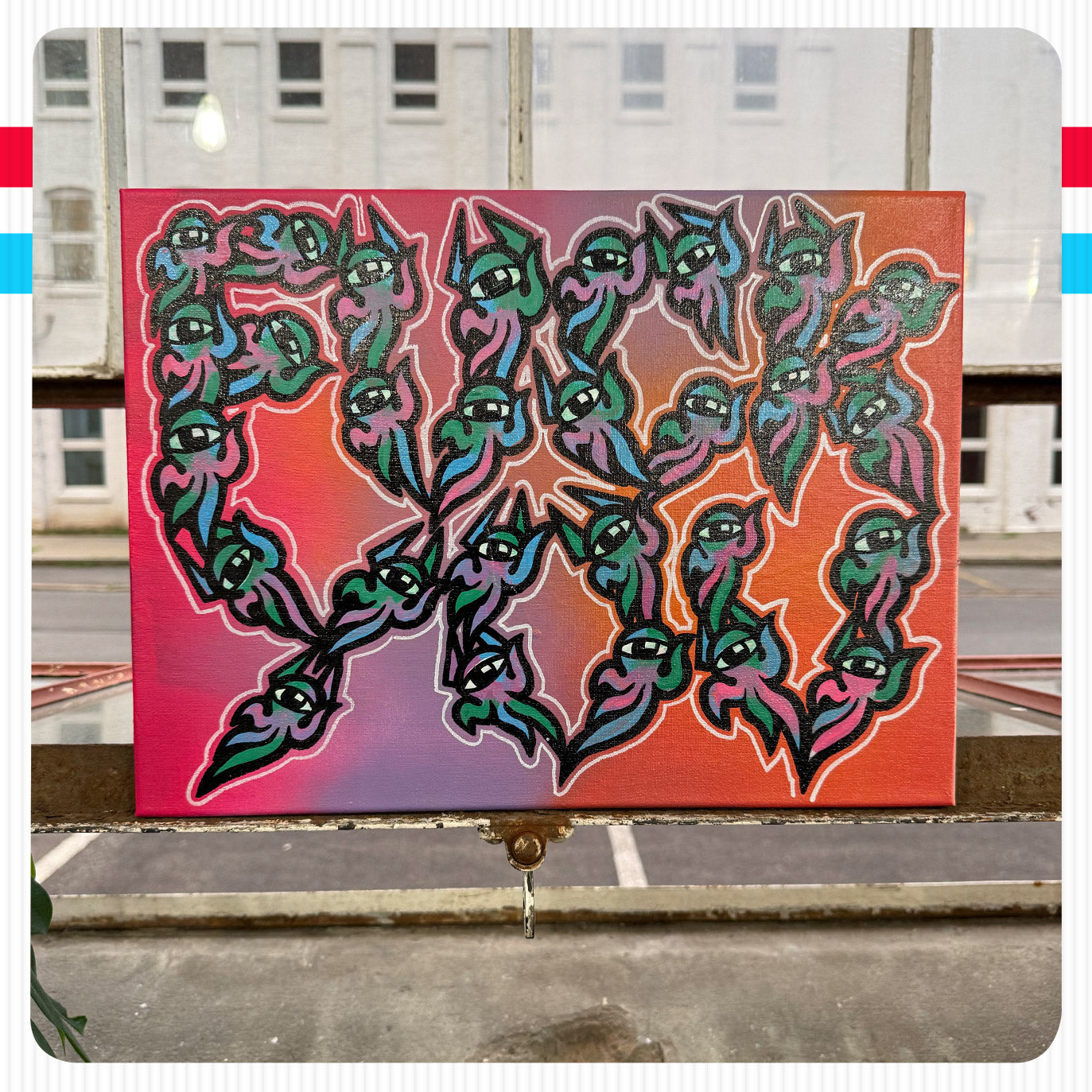 Vacant Artwork - FU - 16" x 12"
