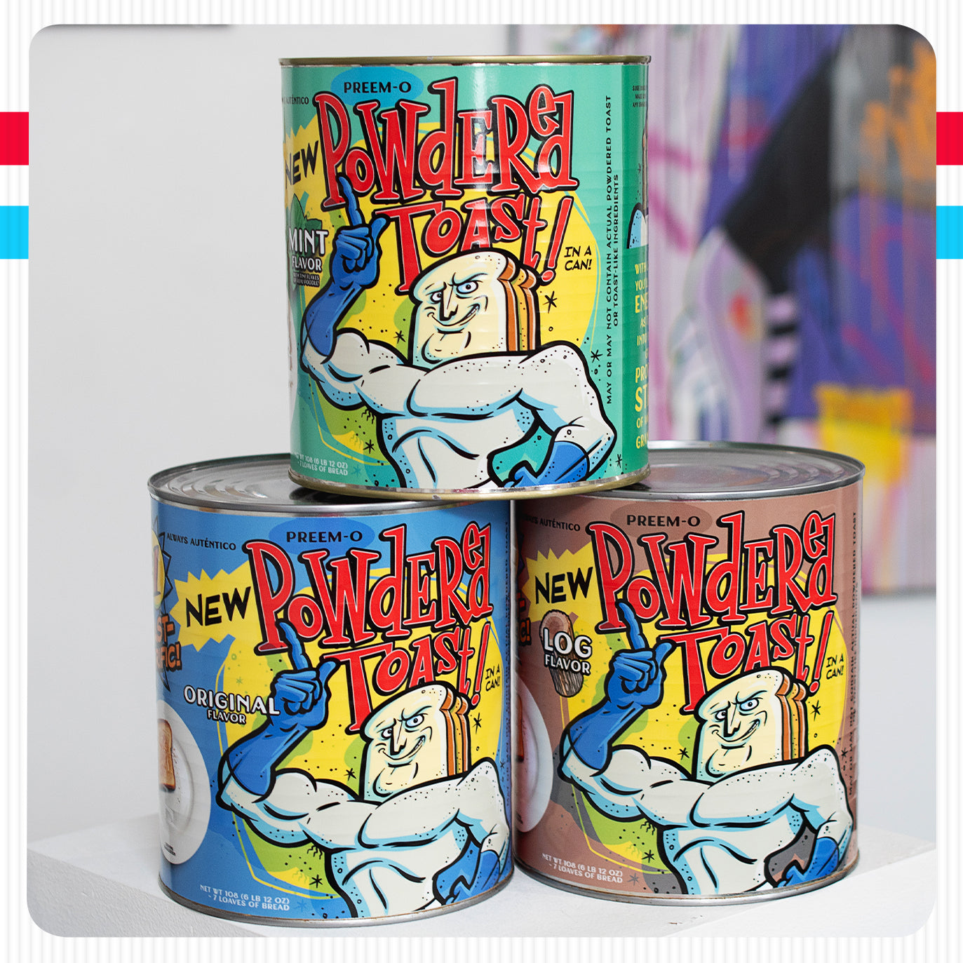 John "Captain Ribman" Sprenglemeyer: "Powdered Toast in a Can"